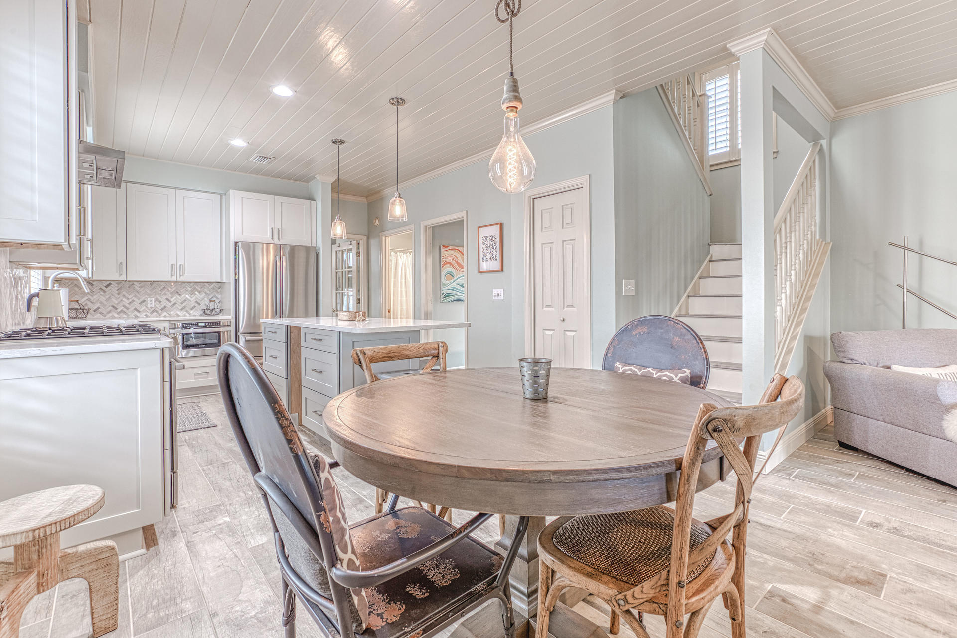 18 Draper Lane Santa Rosa Beach, FL 32459 - Photo 7 of 63 a dining room with furniture and wooden floor