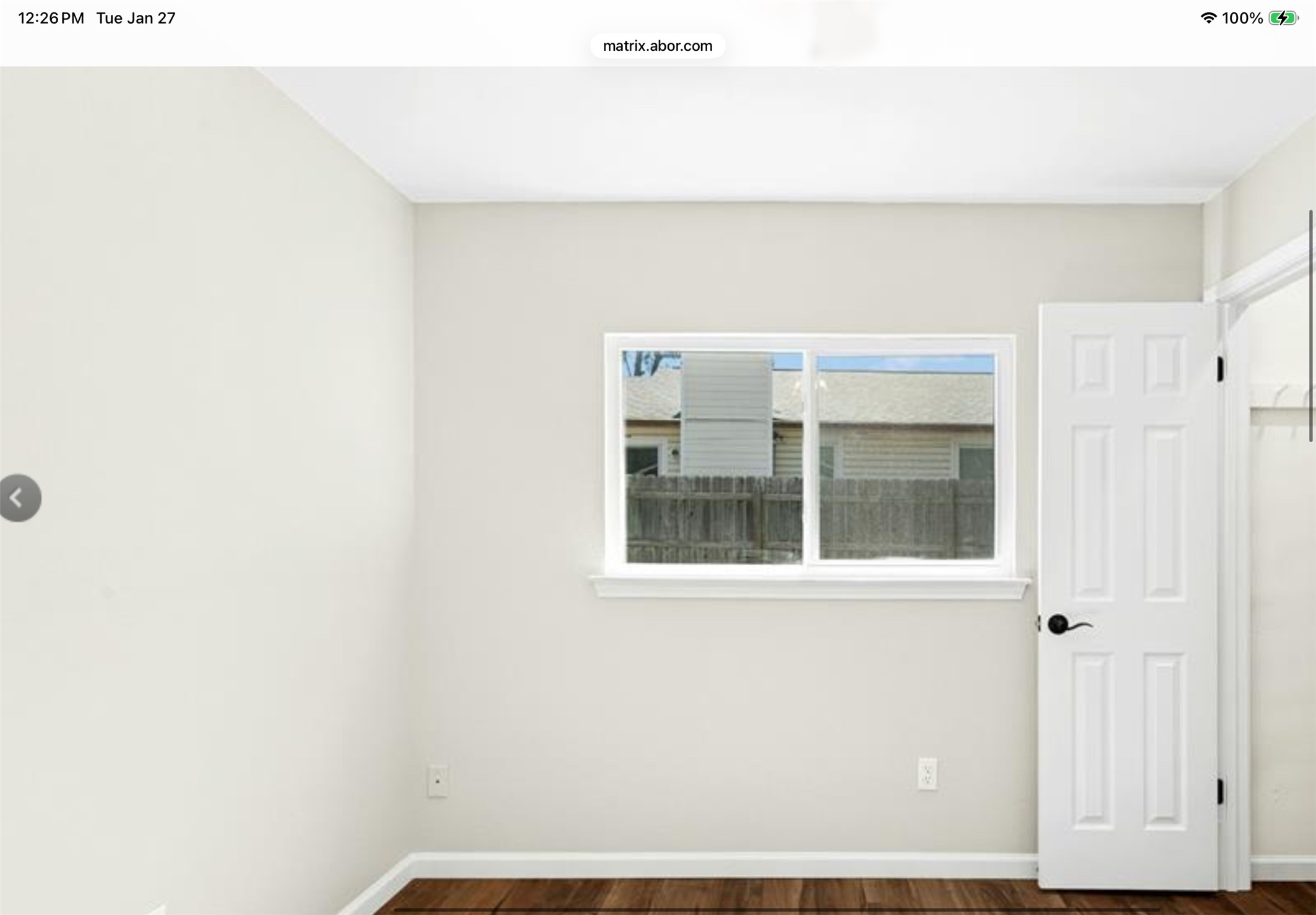 12904 Garfield Lane Austin, TX 78727 - Photo 23 of 31 Spare bedroom #2 featuring new window, lighted walk in closet. There are new baseboards throughout the house.