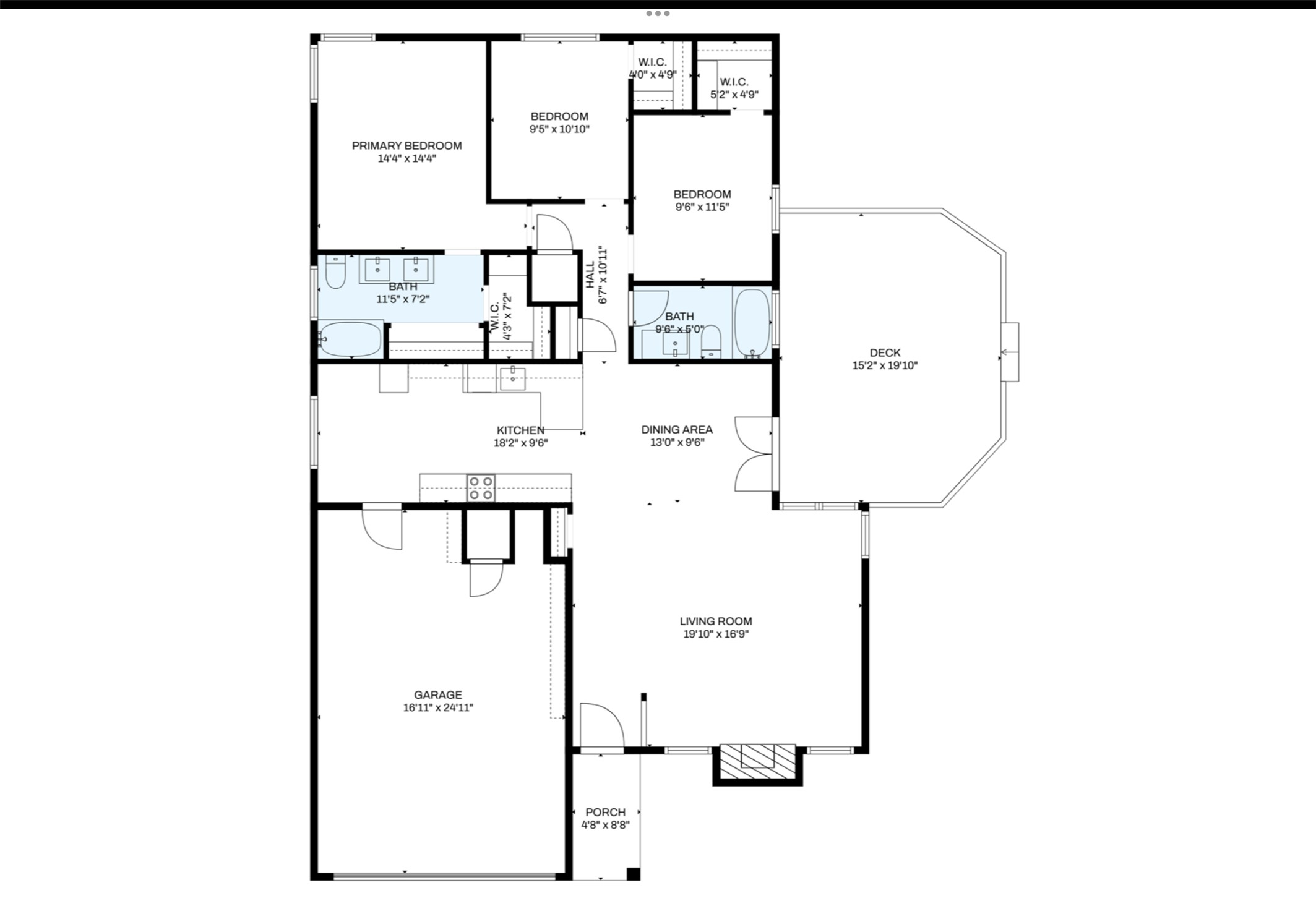 12904 Garfield Lane Austin, TX 78727 - Photo 31 of 31 floorplan graphic