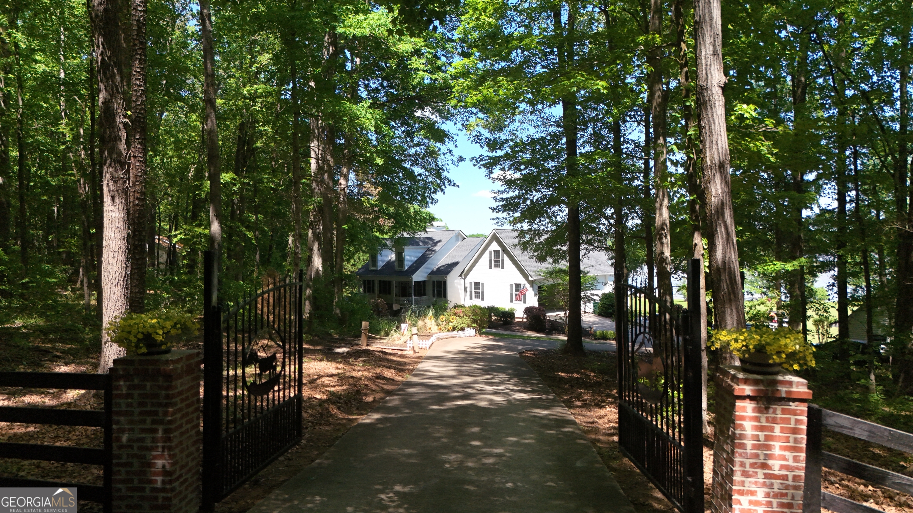 1051 Oconee Farms Road Greensboro, GA 30642 - Photo 20 of 23 a view of a outdoor space and a yard
