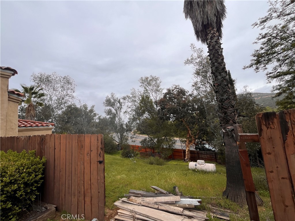 24638 Pappas Road Ramona, CA 92065 - Photo 22 of 23 a view of a backyard with garden