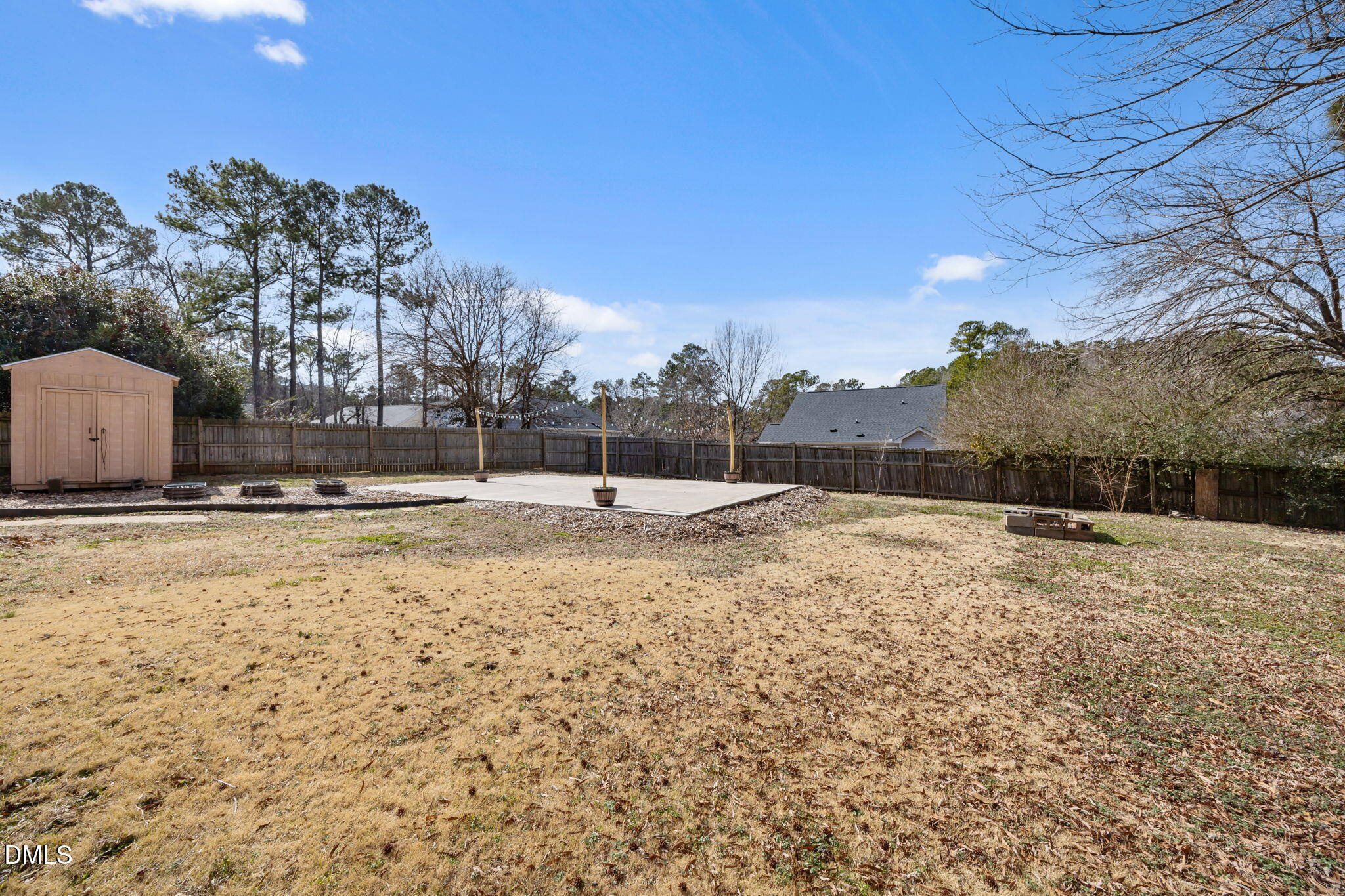 209 Weston Road Garner, NC 27529 - Photo 25 of 37 a view of open space with big trees