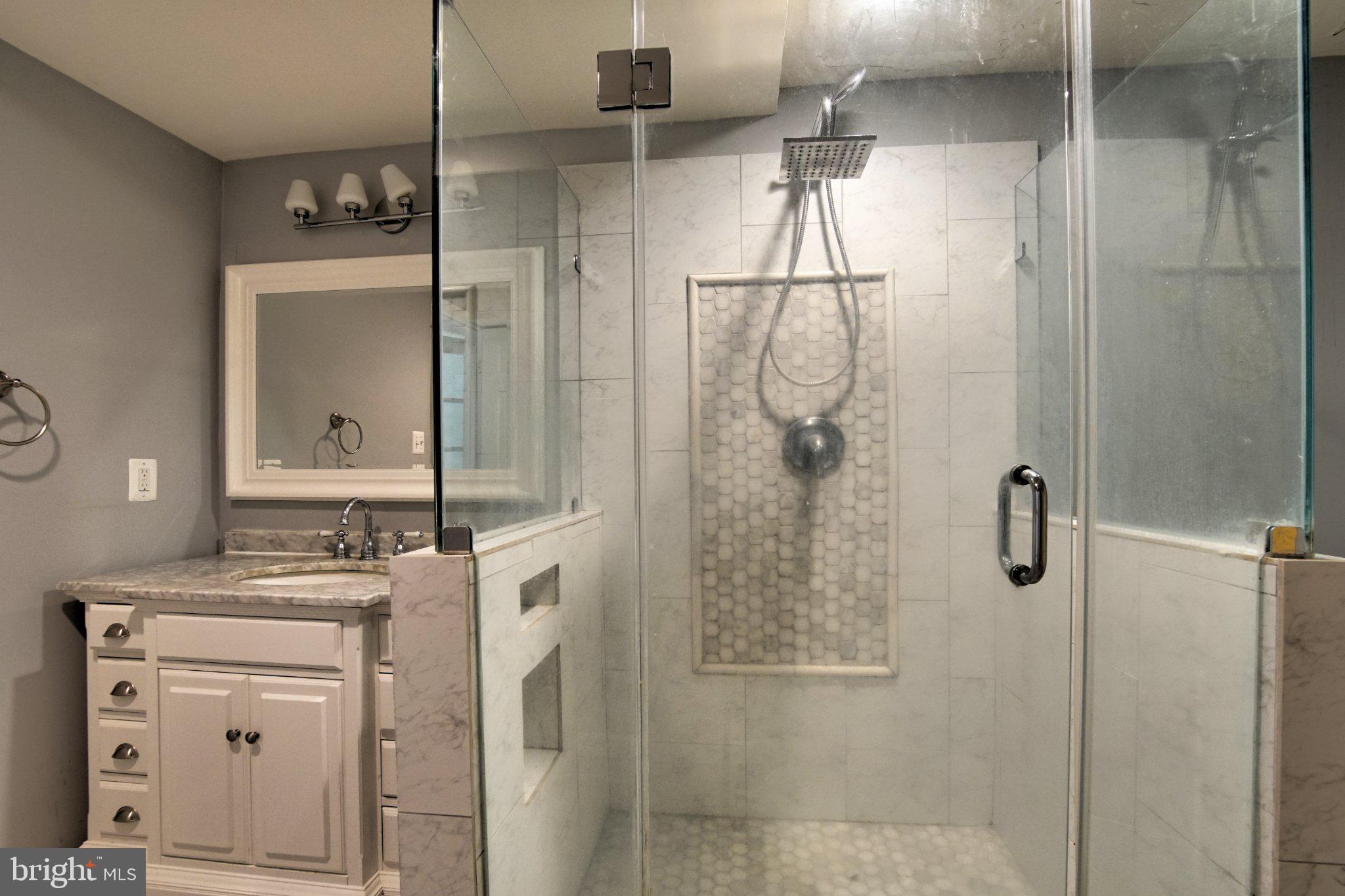 900 Walker Road Great Falls, VA 22066 - Photo 41 of 52 Sleek modern bathroom oasis.