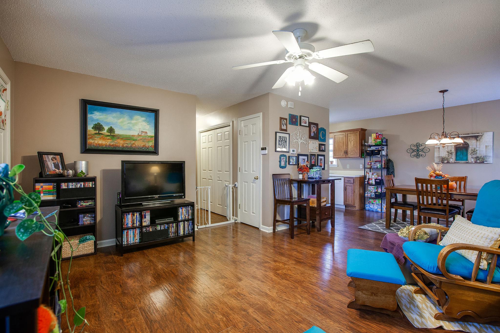 2005 Forest Ridge Trail Columbia, TN 38401 - Photo 26 of 26 Open Floor Plan from Living Room to Eat In Area to Kitchen