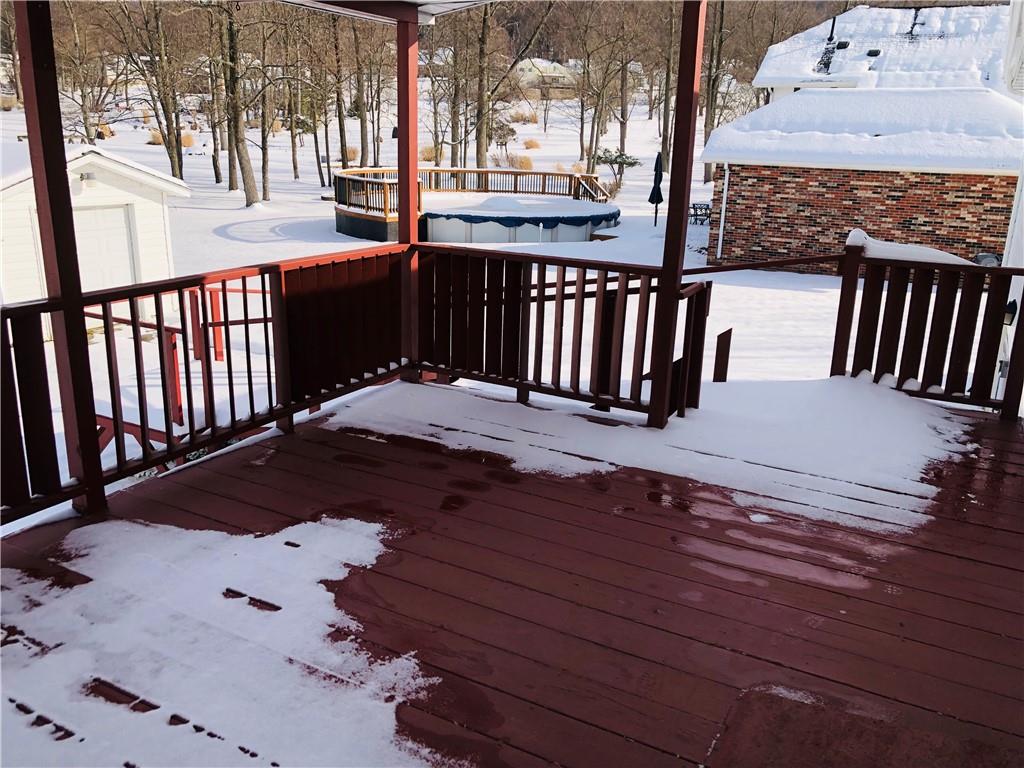 140 Redstone Furnace Road Hopwood, PA 15445 - Photo 16 of 38 a view of balcony with wooden floor