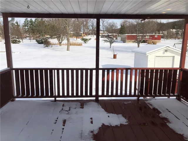 a view of outdoor space with seating