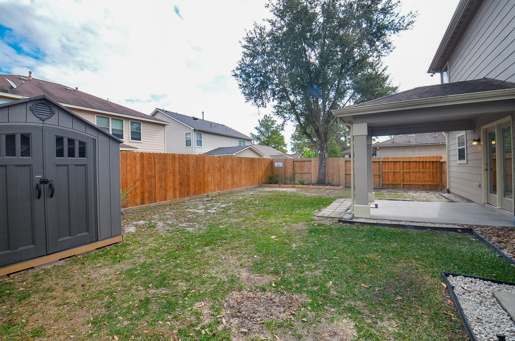 29610 Benson Springs Lane Spring, TX 77386 - Photo 23 of 25 a front view of house with yard