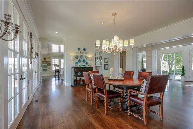 4545 Peytonsville Road Franklin, TN 37064 - Photo 7 of 20 AN ABUNDANCE OF LIGHT FILLS THIS DINING ROOM, LOCATED RIGHT OFF THE WINE CELLAR, FOYER AND KITCHEN