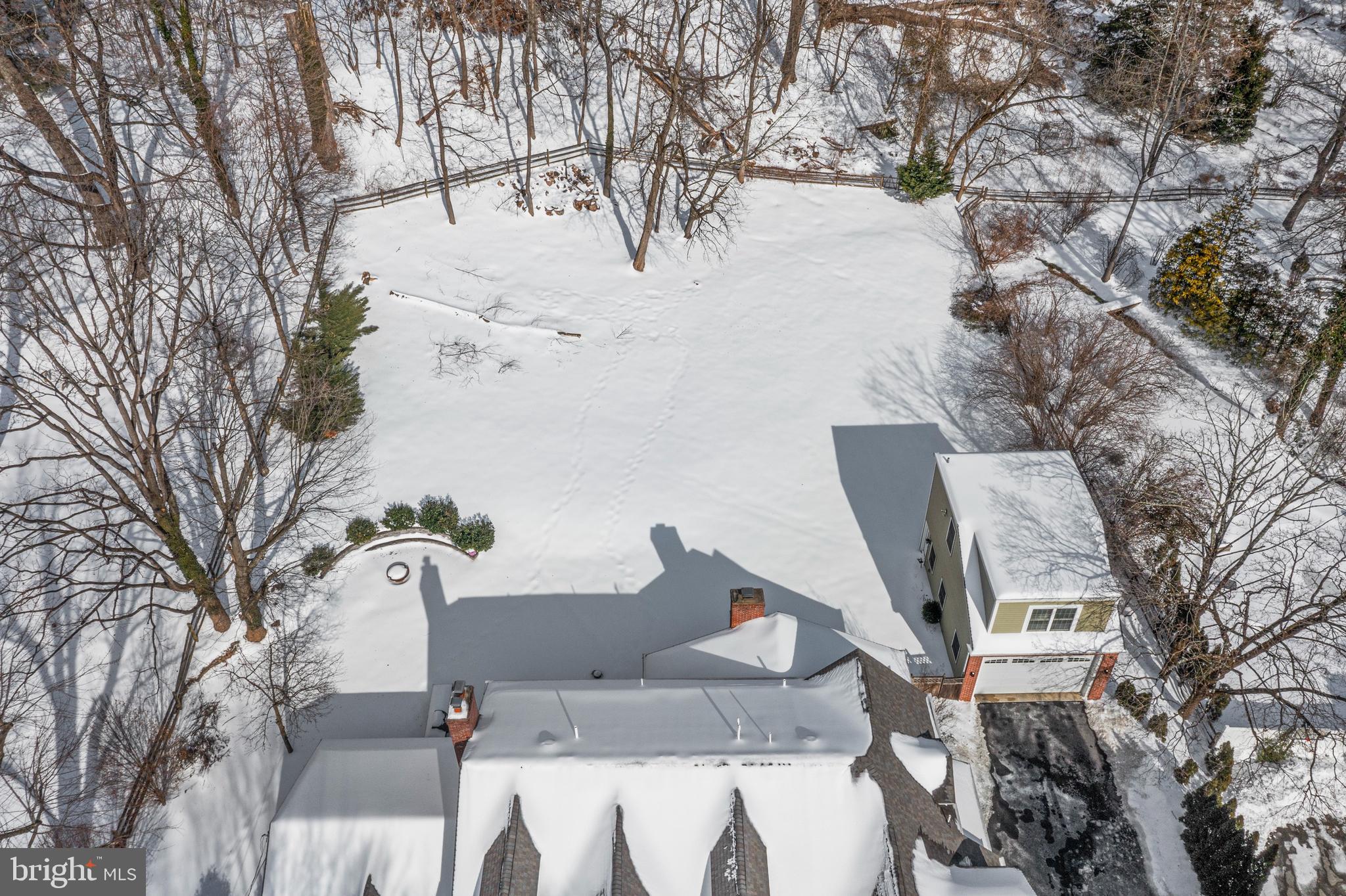 731 King Of Prussia Road Radnor, PA 19087 - Photo 49 of 58 fenced in rear lot, almost 1 acre property