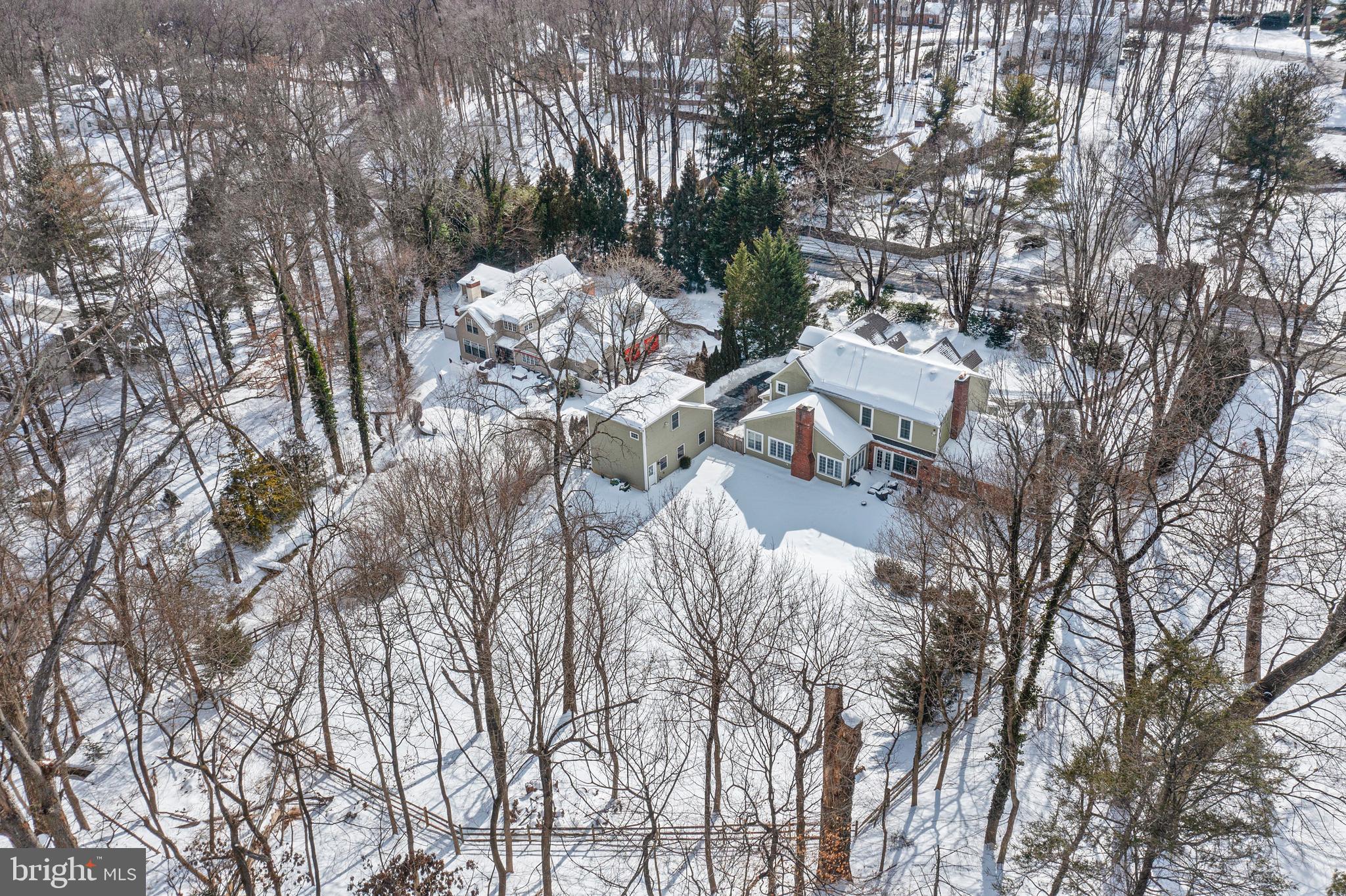 731 King Of Prussia Road Radnor, PA 19087 - Photo 50 of 58 aerial view of rear property
