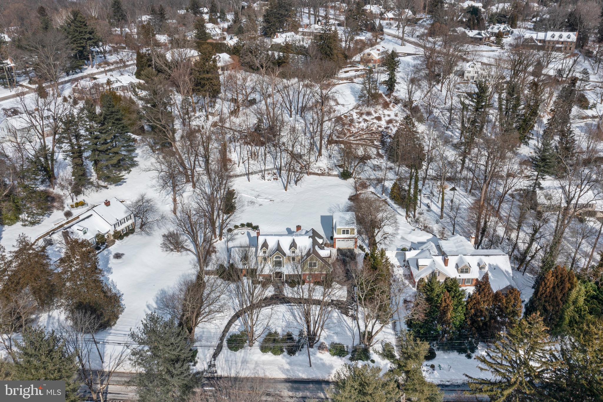 731 King Of Prussia Road Radnor, PA 19087 - Photo 52 of 58 aerial view of front