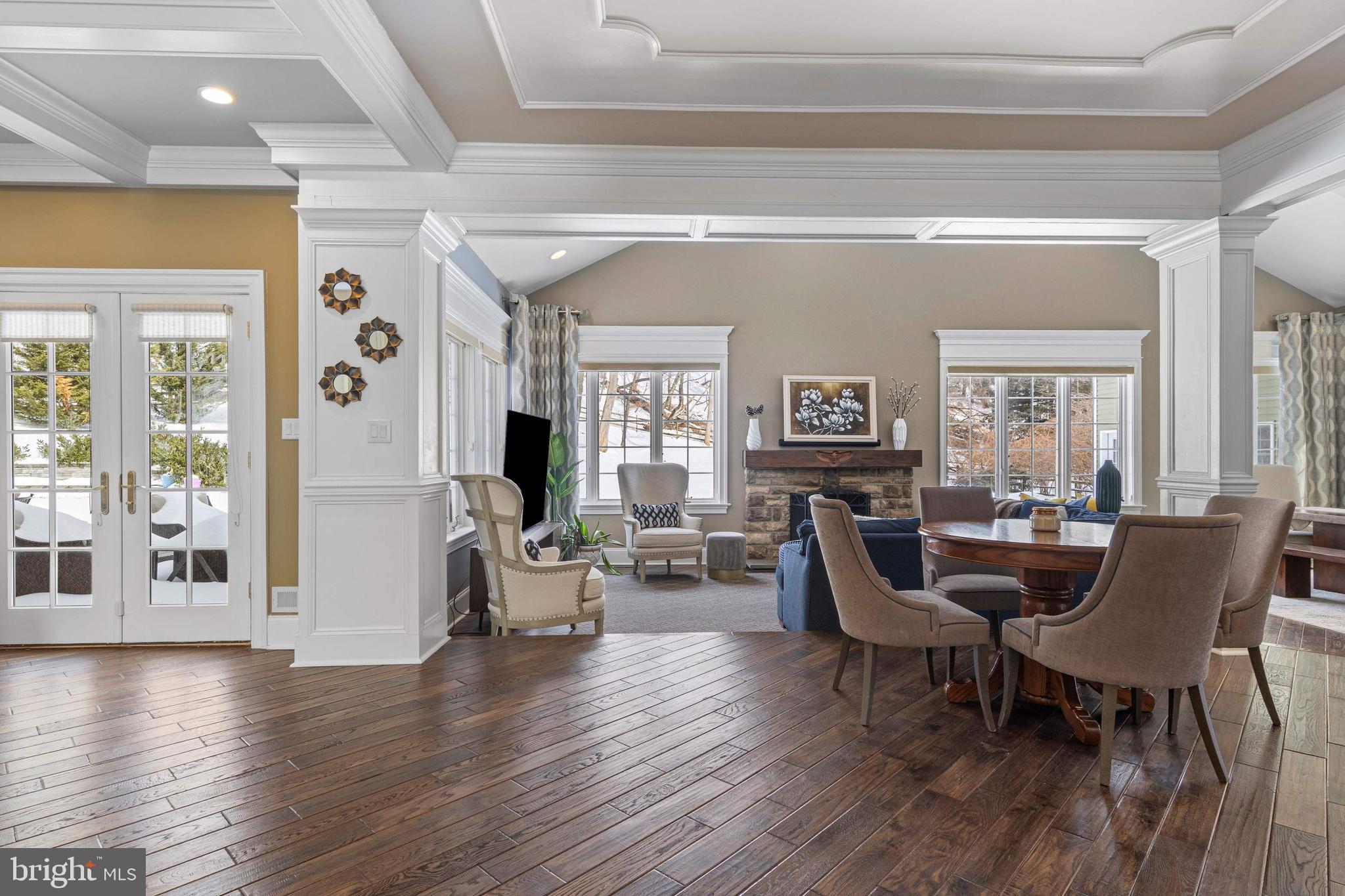 731 King Of Prussia Road Radnor, PA 19087 - Photo 55 of 58 Foyer opens into renovated open floor plan