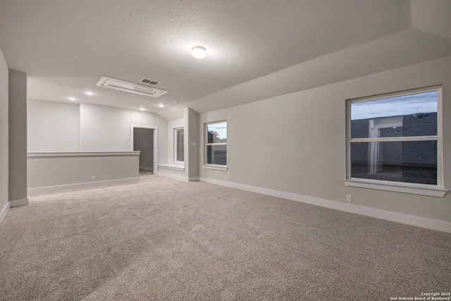 a view of empty room