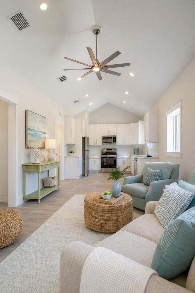 116 East Georgie Street Point Washington, FL 32459 - Photo 8 of 46 a living room with furniture kitchen view and a window