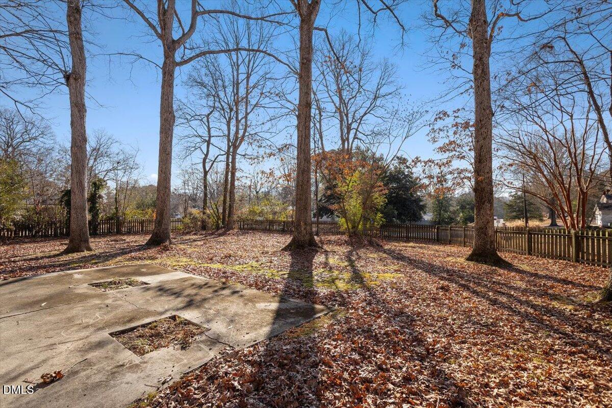 511 Hunter Street Durham, NC 27712 - Photo 31 of 31 a view of a yard with trees