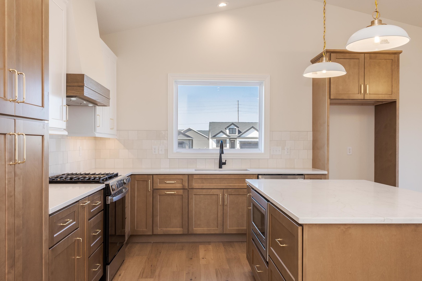 2538 Marble Road Normal, IL 61761 - Photo 11 of 27 a kitchen with a sink stove and cabinets
