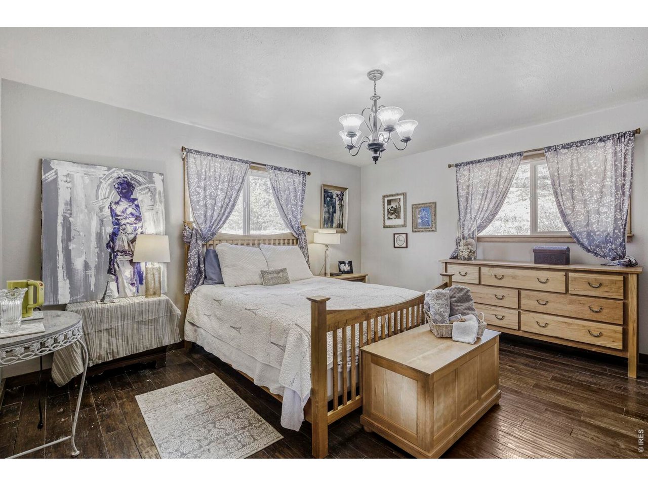 1042 Steamboat Valley Road Lyons, CO 80540 - Photo 25 of 46 Third Level Private Guest Suit. Bedroom #3, East Wing.