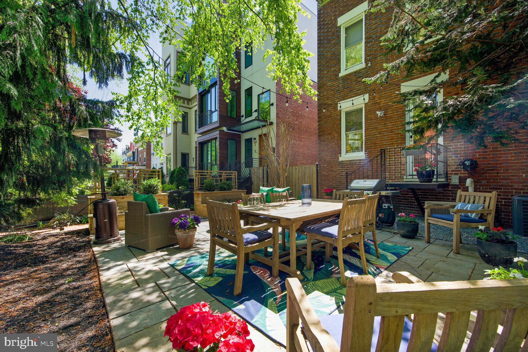 941 5th Street Northeast Washington, DC 20002 - Photo 6 of 38 Huge patio for summer entertaining and grilling