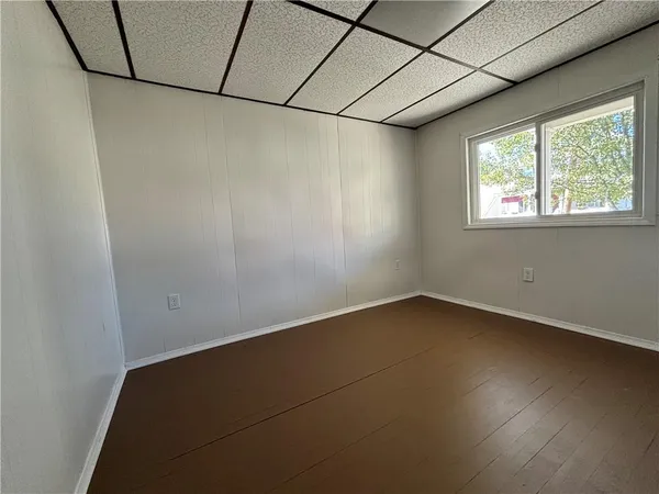 a view of a room with window