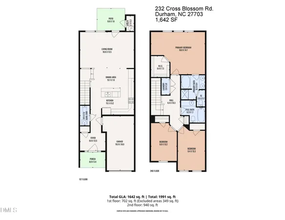 $295,000 | 232 Cross Blossom Road, Durham, NC 27703