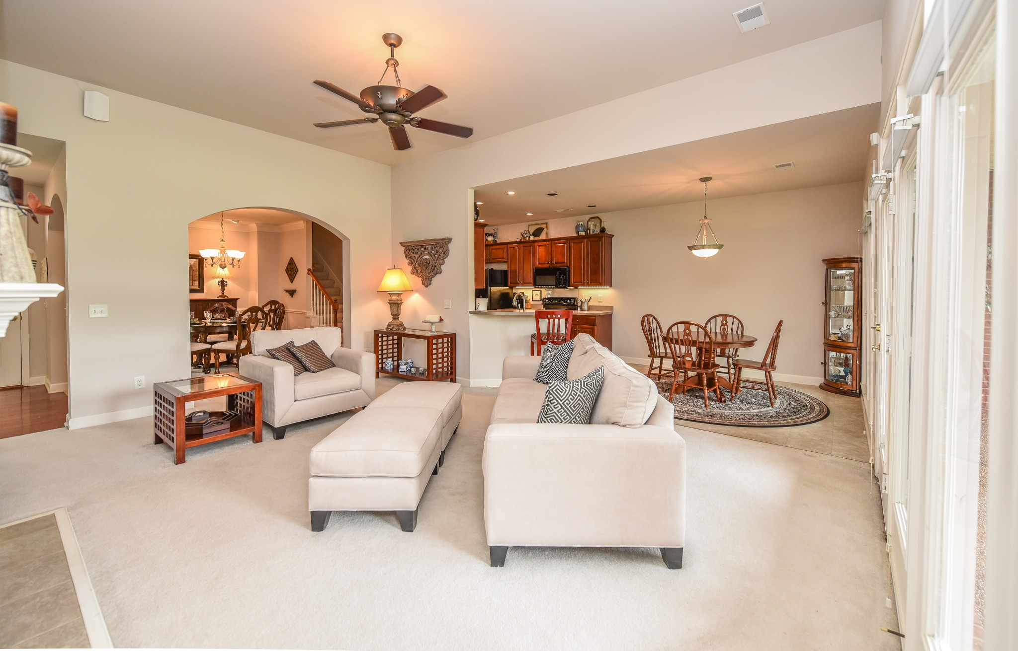 157 Stoners Glen Road Hermitage, TN 37076 - Photo 14 of 24 a living room with furniture and a chandelier