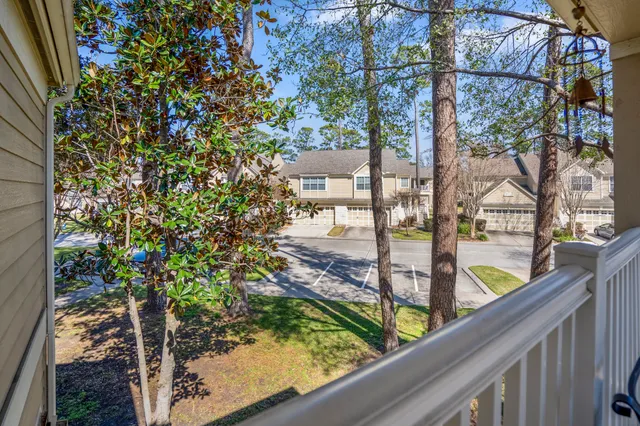 a view of a storage & utility room with a window