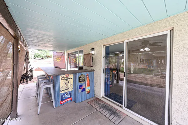 a view of electric room