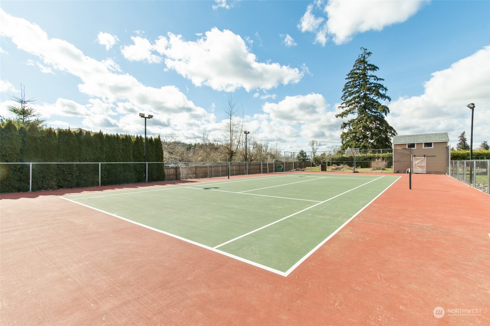 6504 263rd Street East Graham, WA 98338 - Photo 29 of 38 a view of a tennis court