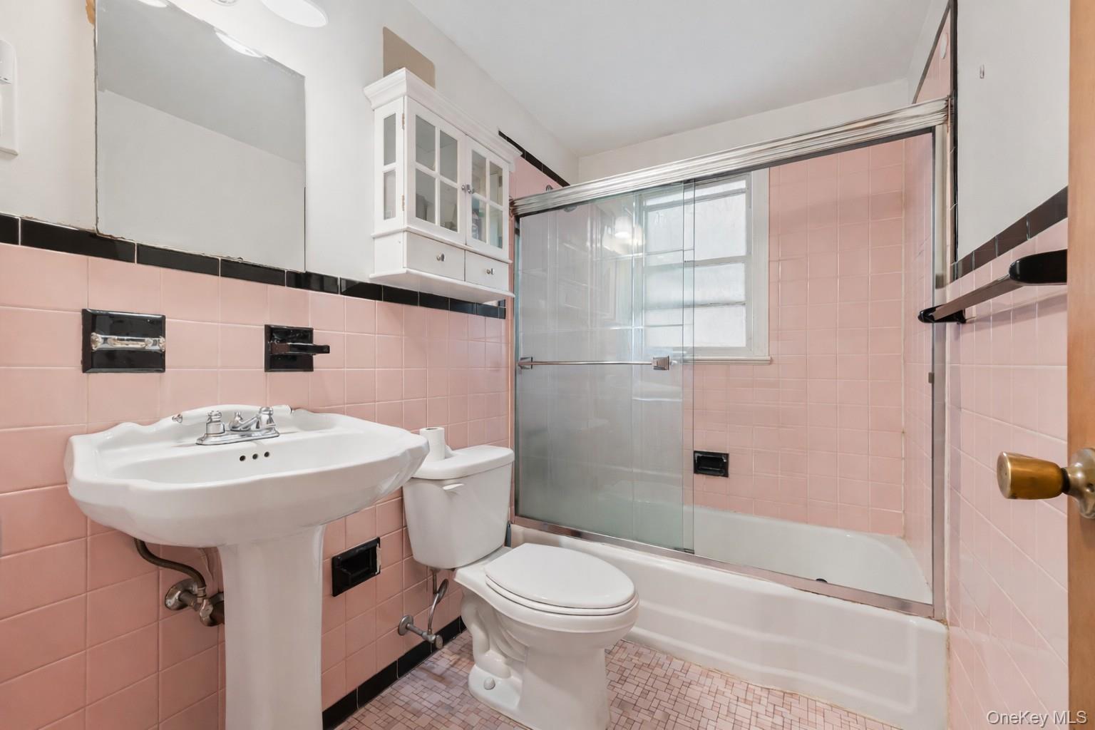 4 Haskell Avenue Suffern, NY 10901 - Photo 13 of 24 a bathroom with a sink toilet and shower