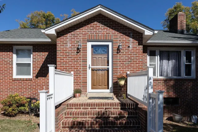 a view of front door