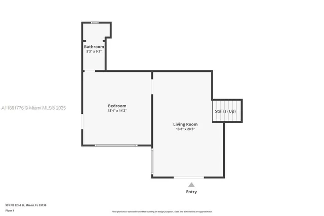 $1,050,000 | 991 Northeast 82nd Street, Miami, FL 33138