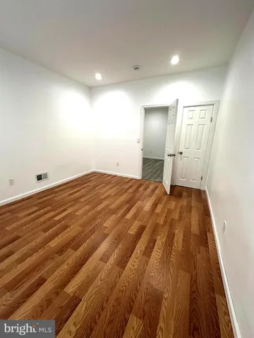 a view of empty room