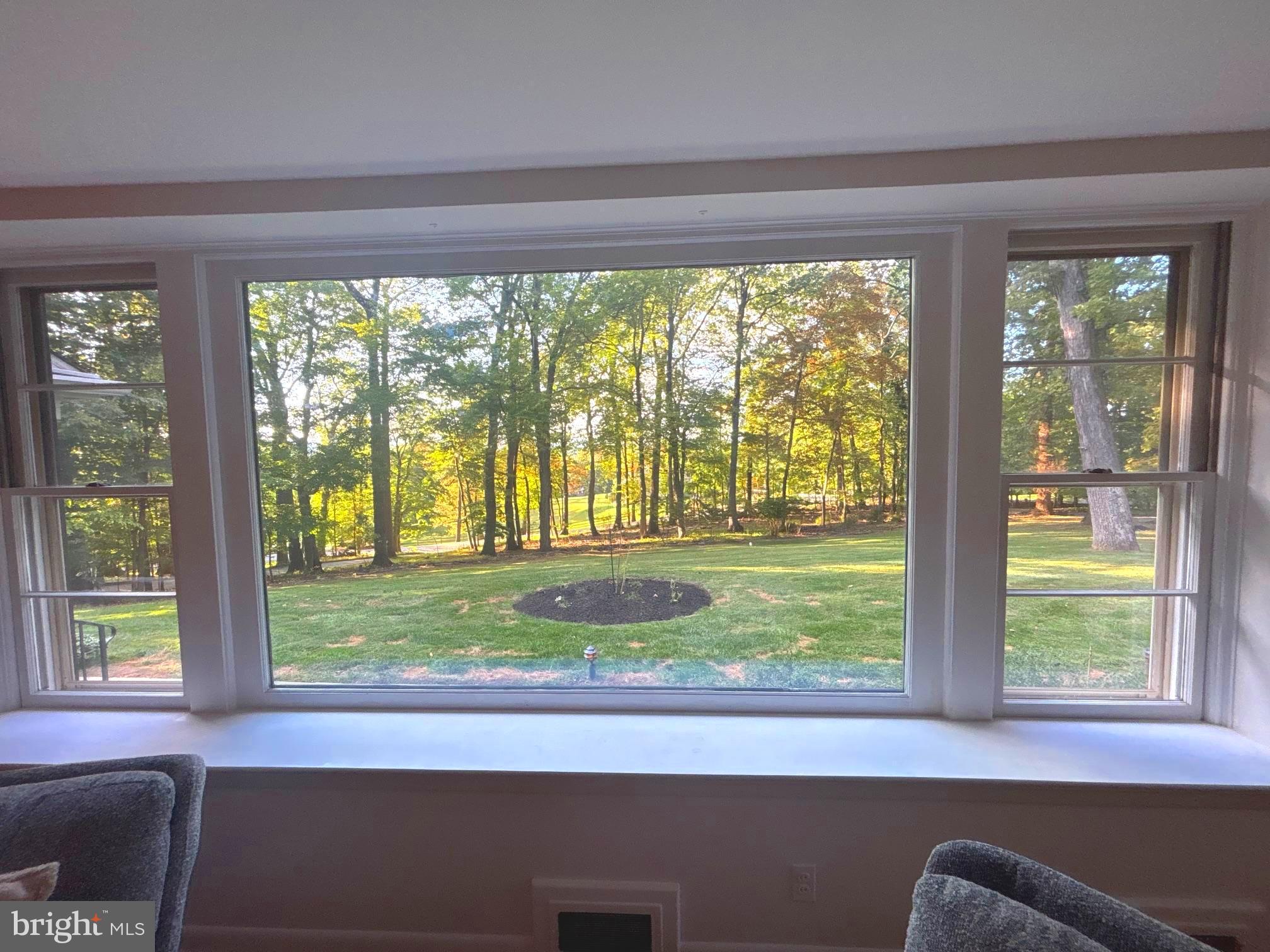 434 Pugh Road Wayne, PA 19087 - Photo 12 of 47 a view of a room that has a bed and large windows