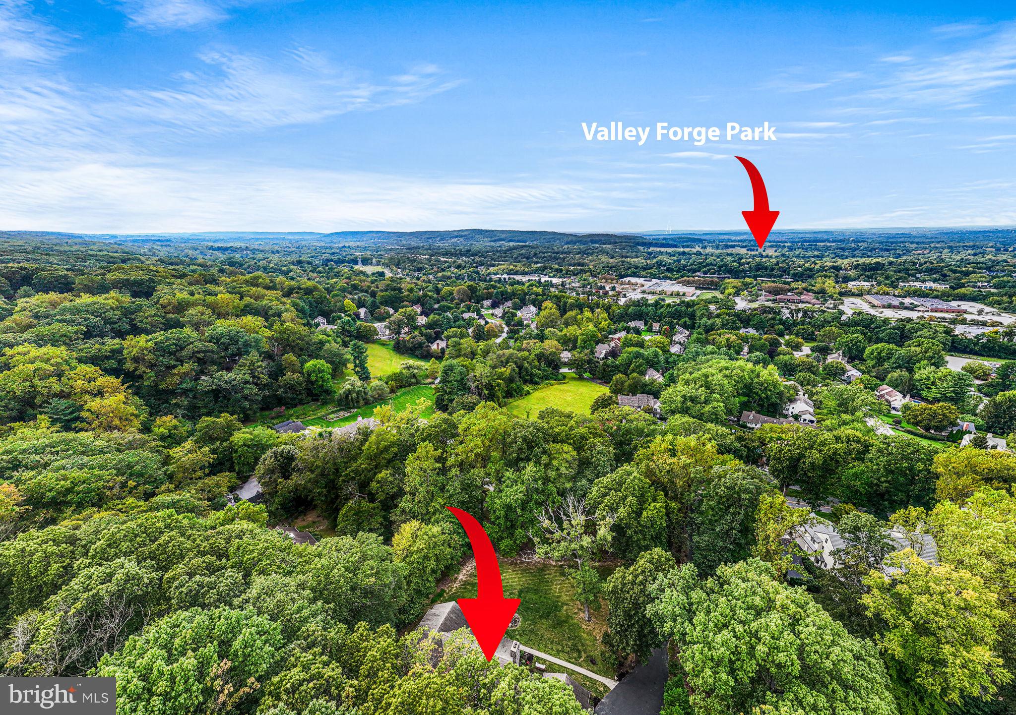 434 Pugh Road Wayne, PA 19087 - Photo 47 of 47 a view of outdoor space and city view