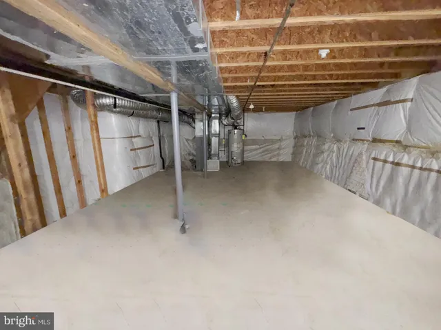 a view of storage and utility room