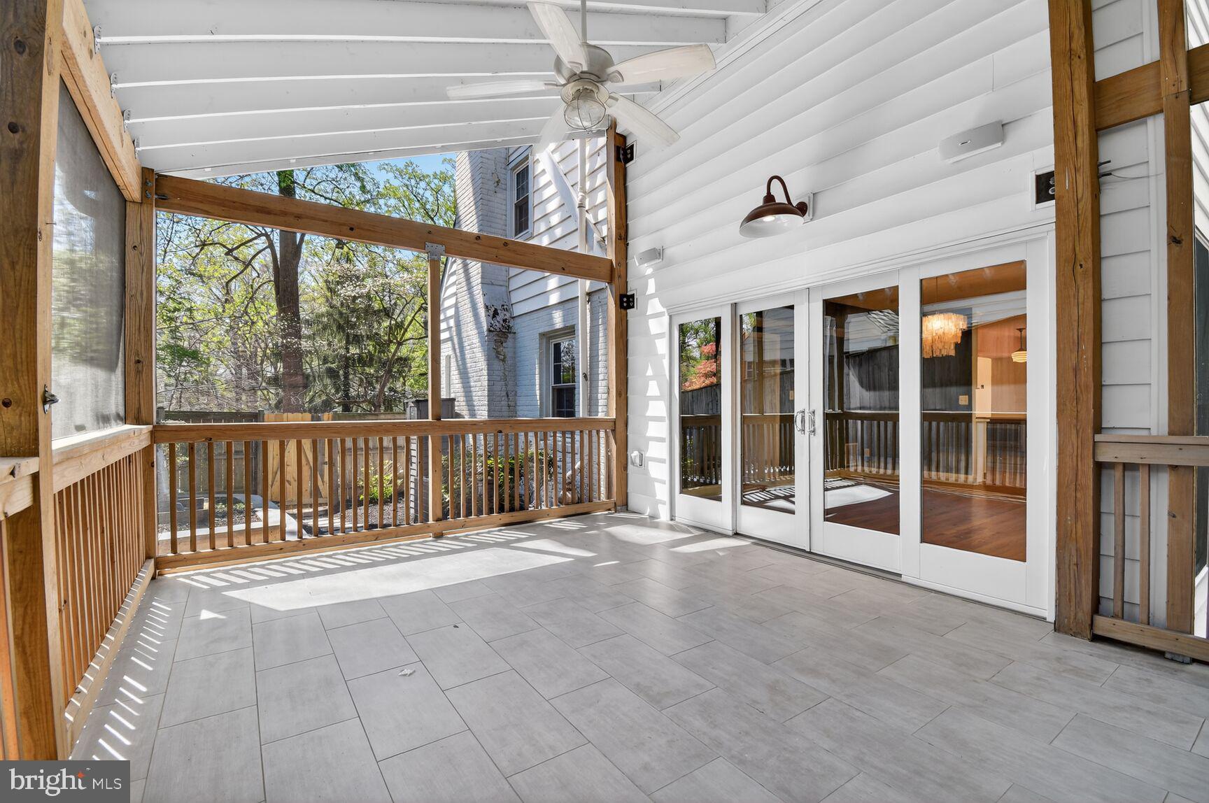 12 Parkside Road Silver Spring, MD 20910 - Photo 14 of 55 Screen Porch abuts Dining Room