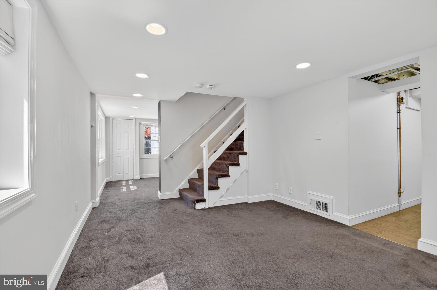 12 Parkside Road Silver Spring, MD 20910 - Photo 38 of 55 stair down to Rec Room