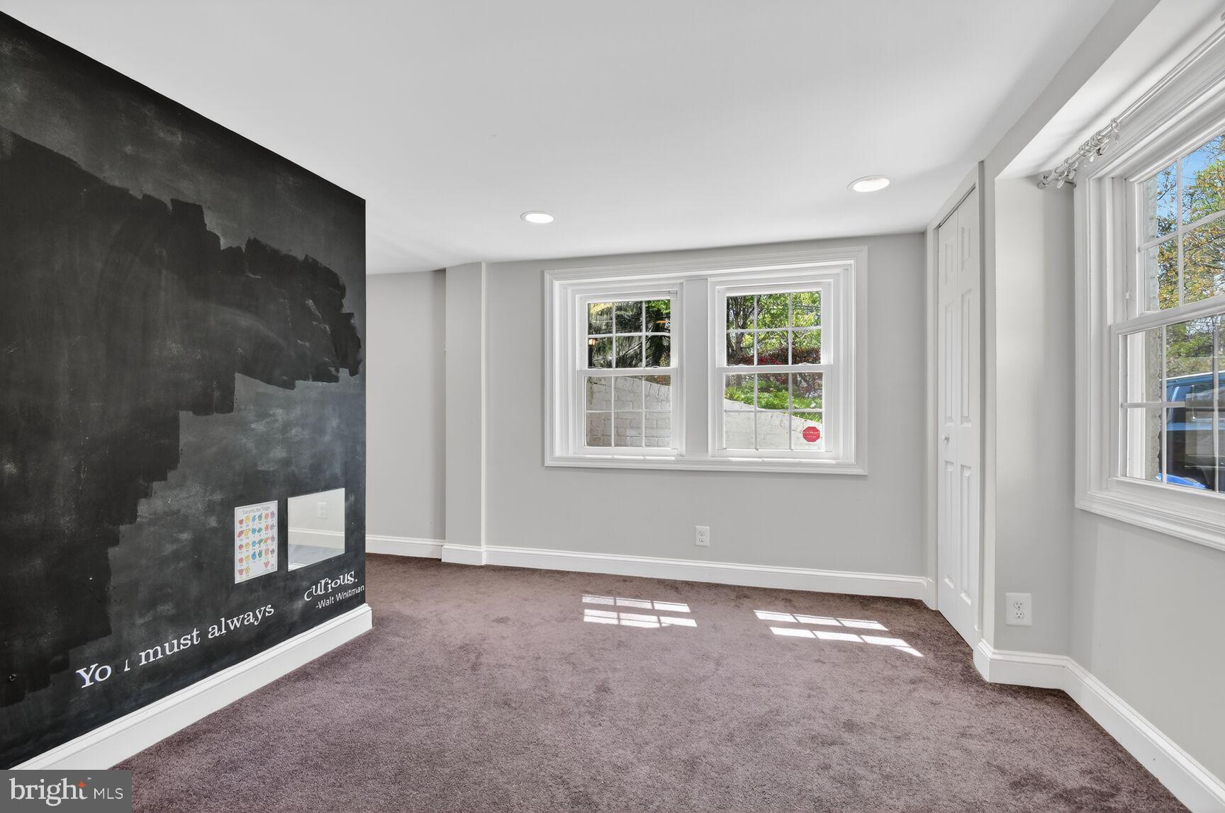 12 Parkside Road Silver Spring, MD 20910 - Photo 41 of 55 small rec room with chalkboard