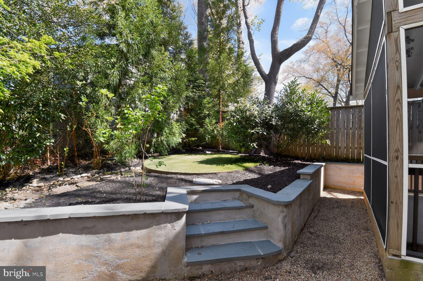 12 Parkside Road Silver Spring, MD 20910 - Photo 44 of 55 Lovely terraced rear yard