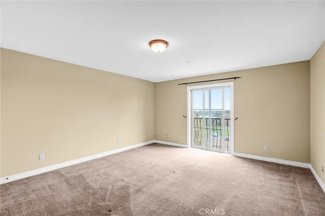 a view of empty room