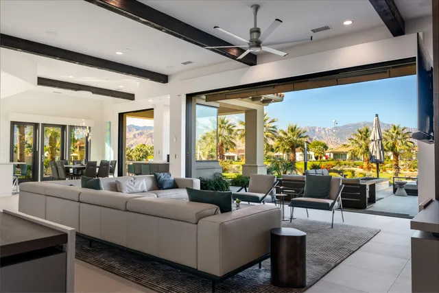 a bathroom with a shower sink and mirror