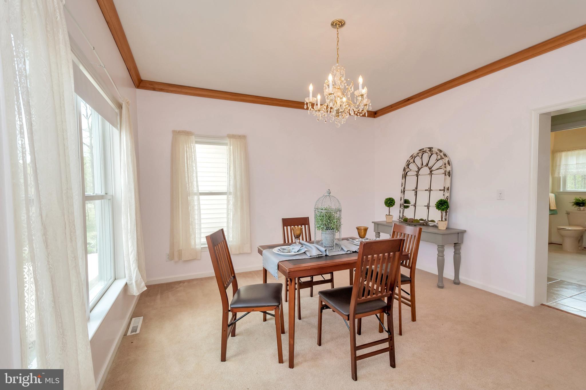 3358 White Hall Road King George, VA 22485 - Photo 31 of 56 Windows abound, even in the dining room.