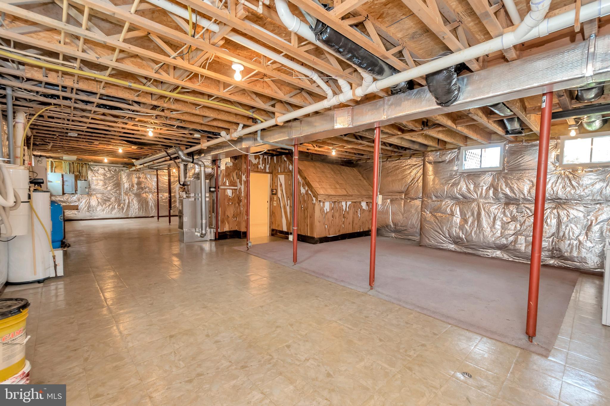 3358 White Hall Road King George, VA 22485 - Photo 47 of 56 Full basement with 9 foot plus ceilings. and more.