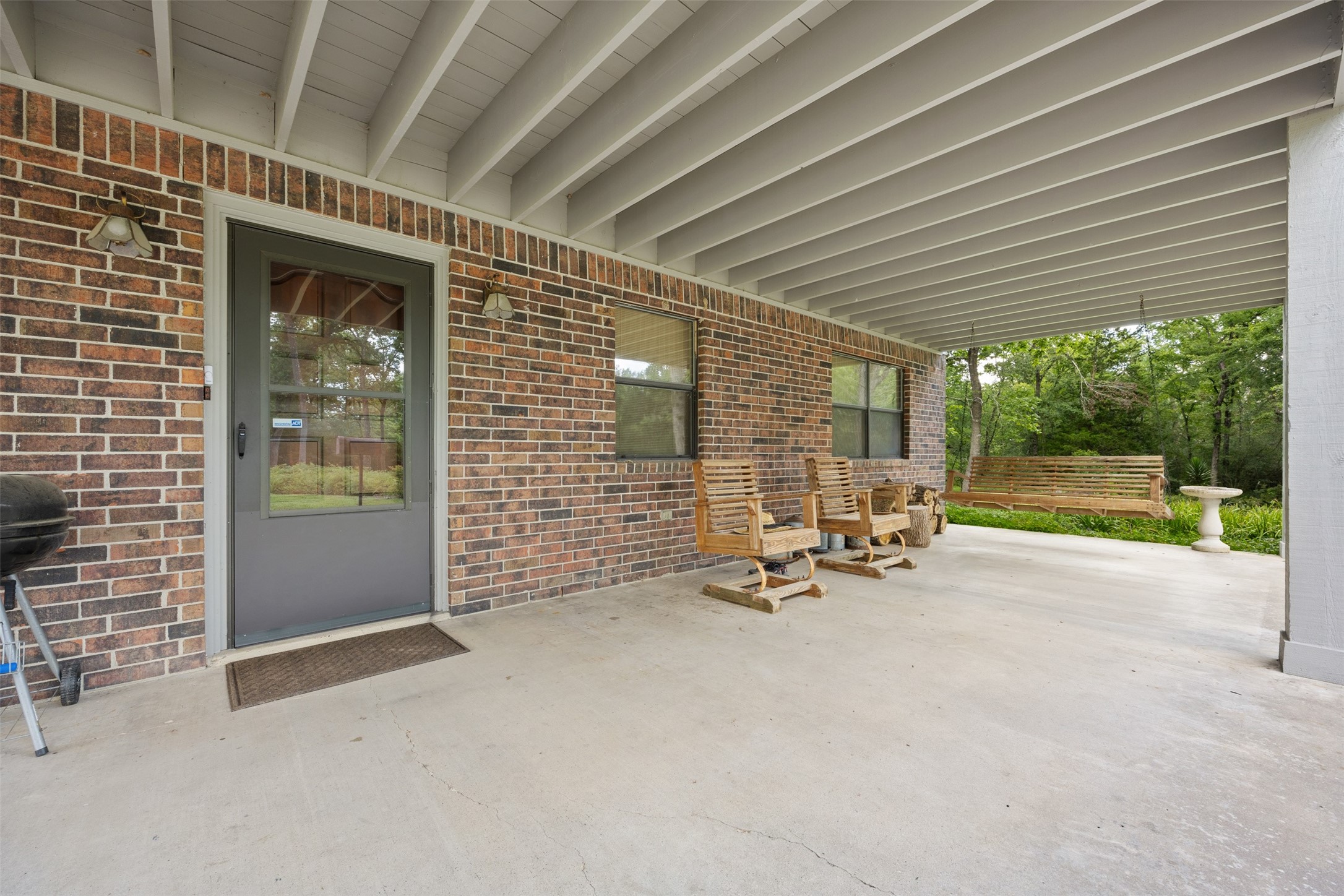 729 Centerhill Cemetery Road Crockett, TX 75835 - Photo 14 of 43 an outdoor view with patio