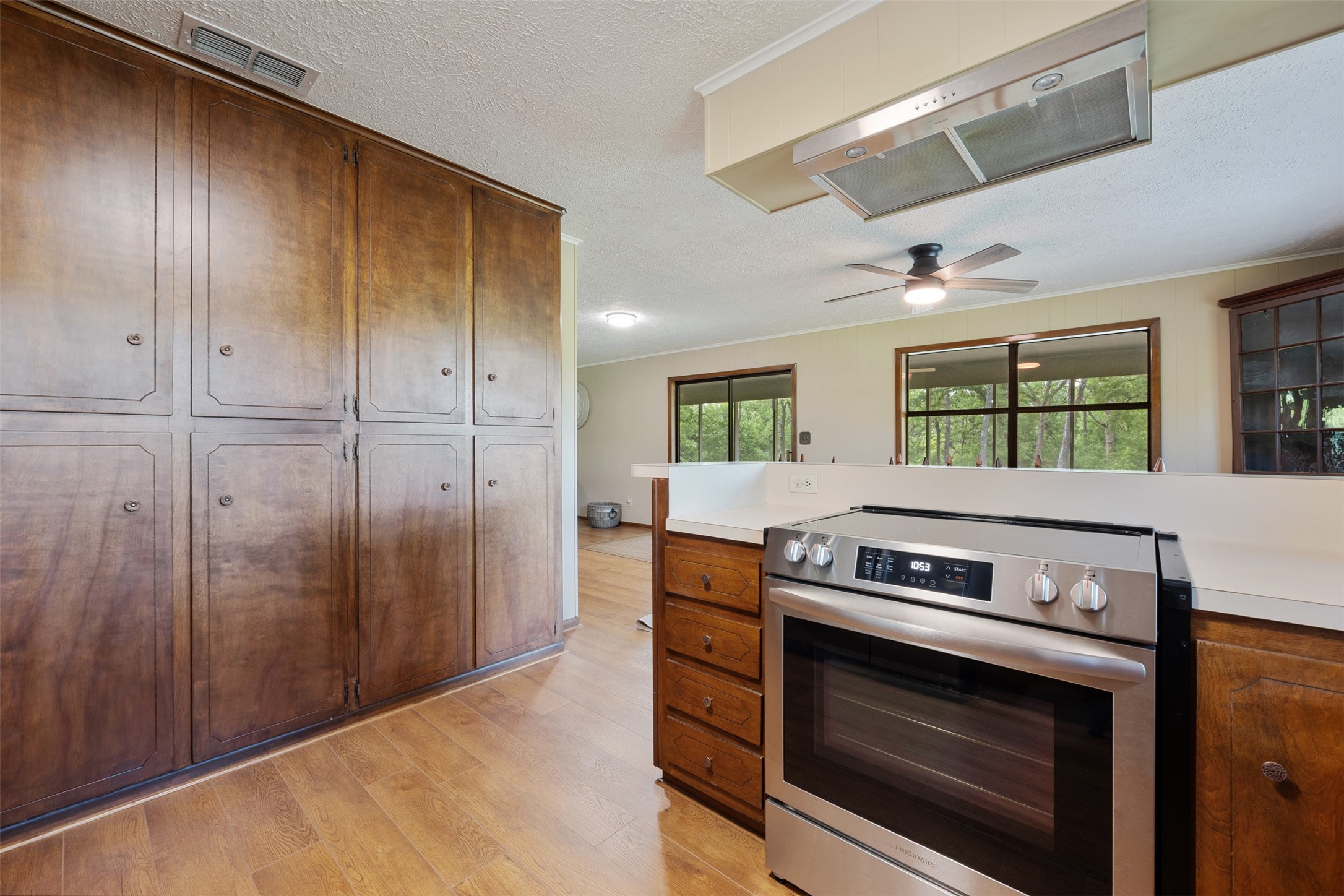 729 Centerhill Cemetery Road Crockett, TX 75835 - Photo 21 of 43 a kitchen with a stove and a sink