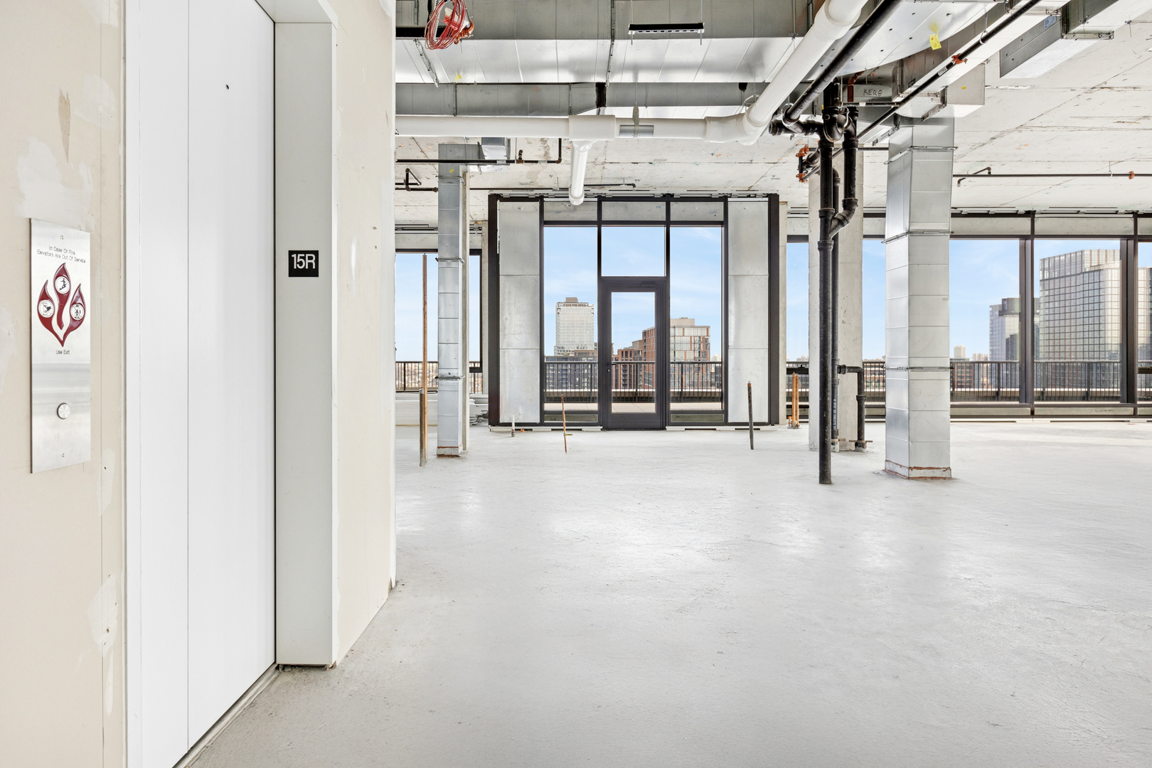 21 North May Street, Unit 1502 Chicago, IL 60607 - Photo 27 of 42 a view of an empty room