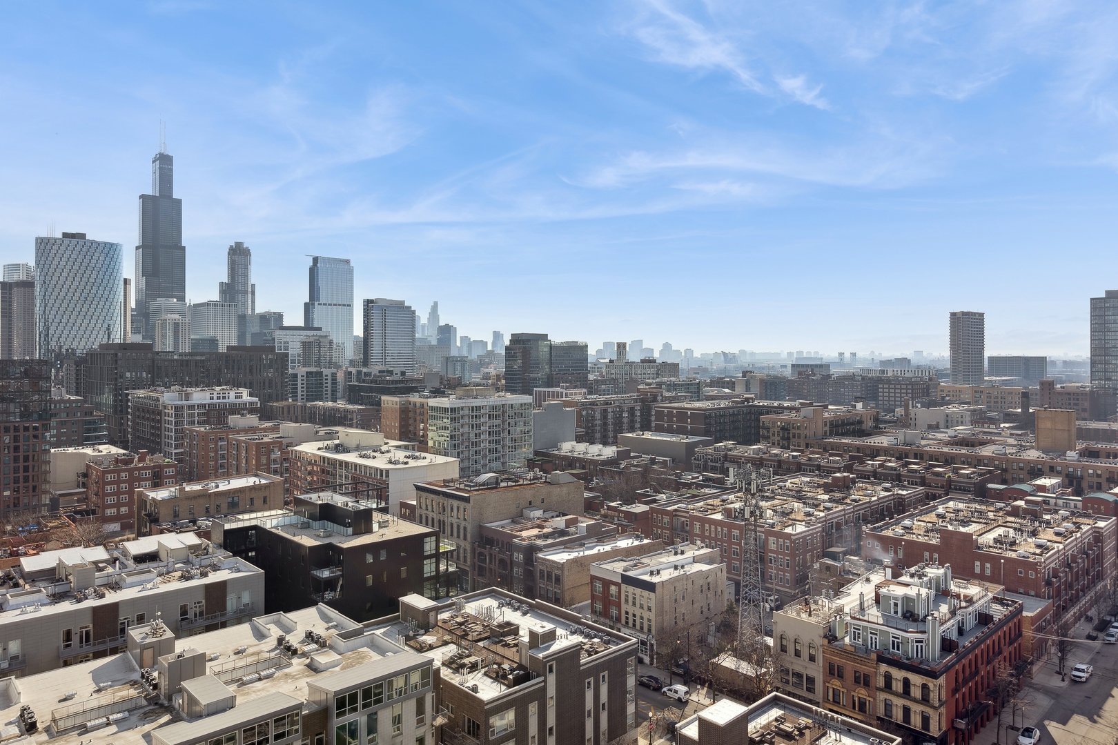 21 North May Street, Unit 1502 Chicago, IL 60607 - Photo 30 of 42 a picture of city view