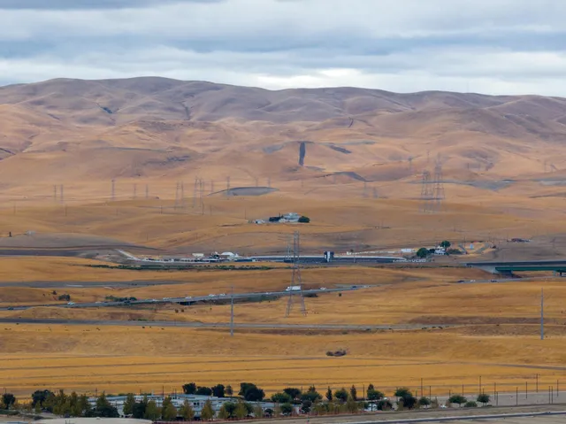a view of an ocean and beach
