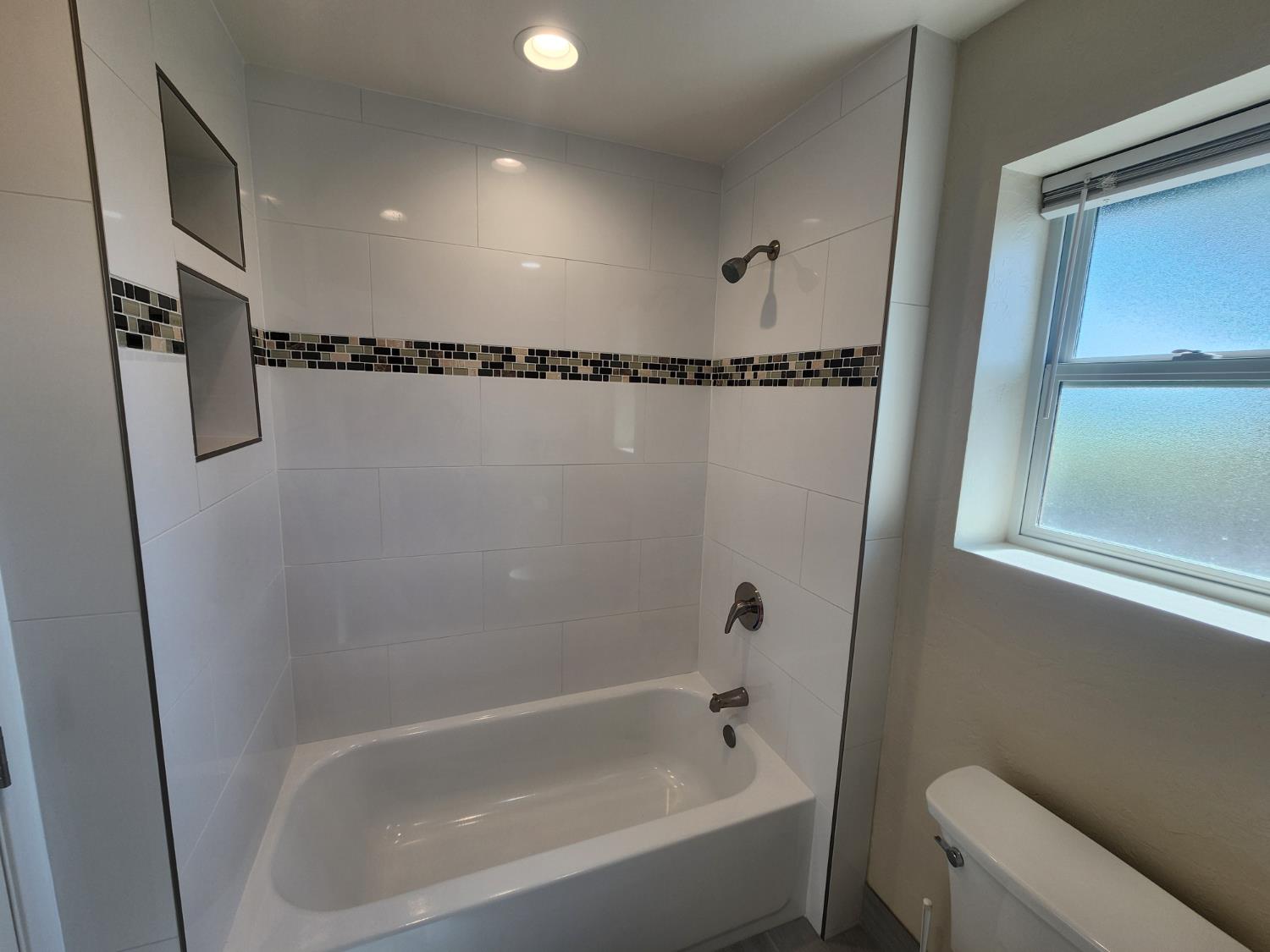 20383 Sutliff Road Escalon, CA 95320 - Photo 28 of 65 a bathroom with a bathtub a toilet and a shower