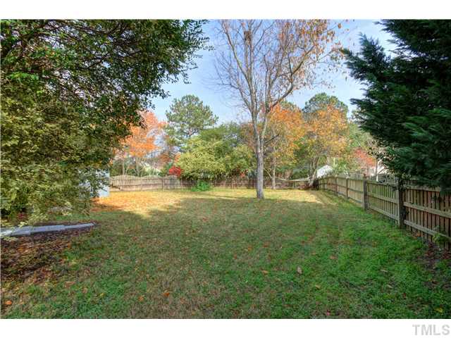 9509 Dawnshire Road Raleigh, NC 27615 - Photo 20 of 24 a view of outdoor space with garden